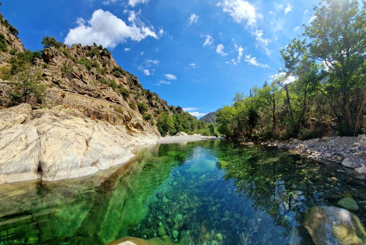Domaine U Filanciu - Casa Ghjulia - Centru Di Corsica Villa Moltifao Kültér fotó